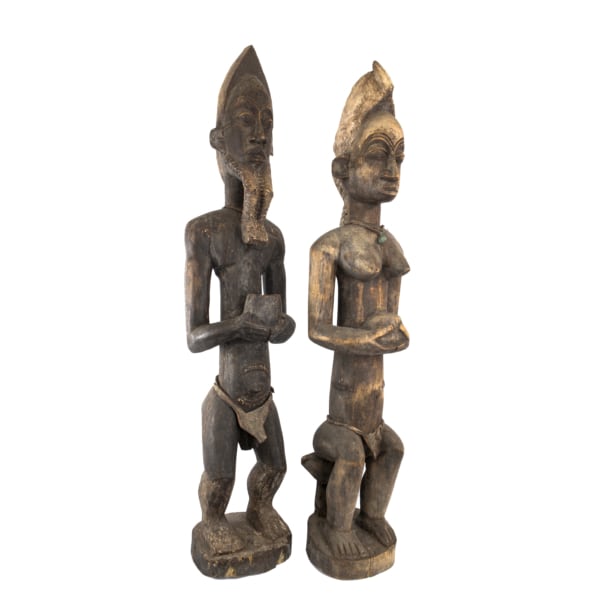Bambara Tribal Statue Woman