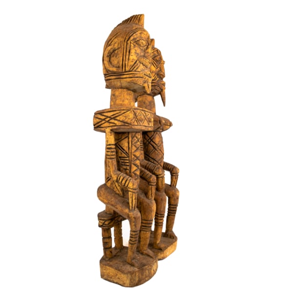 Old Dogon Tribal Statue Woman