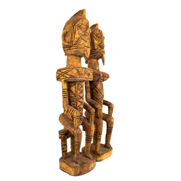 Old Dogon Tribal Statue Woman